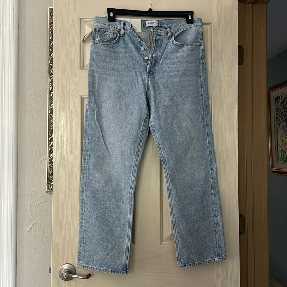 Agolde Light Blue Boyfriend Jeans